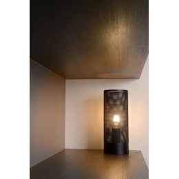 Lucide BELI - P&ouml;yt&auml;valaisin - &Oslash; 12 cm - Musta