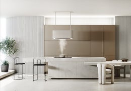 C.Design Mono-V liesituuletin saarekemalli 90 cm valkoinen