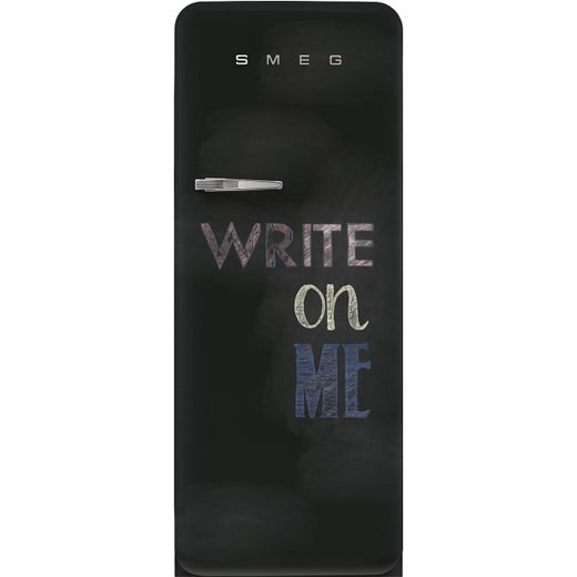 Smeg j&auml;&auml;kaappi 50-luvun tyyli FAB28RDBB5 liitutaulu