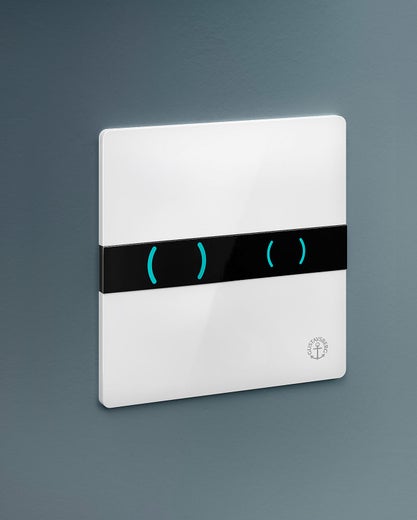 ELEKTRONINEN HUUHTELUPAINIKE GUSTAVSBERG TRIOMONT XS KOSKETUSVAPAA VALKOINEN